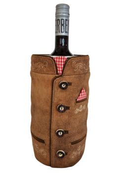 Weinkühltasche Für Unterwegs - Faltbarer Flaschenkühler 25x10x10cm | Ideal Für Wein & Champagner