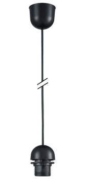 Schnurpendel Lampenfassung transparent