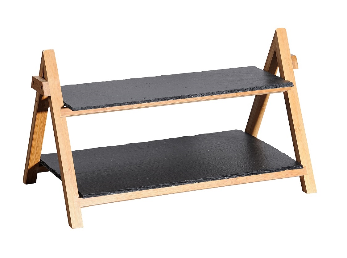 Holz Etagere 4 Etagen - Servierständer Für Kuchen Desserts