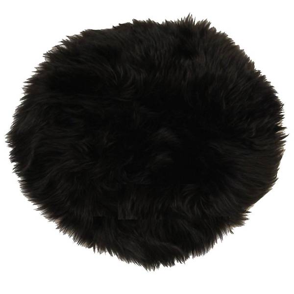 Lammfell schwarz