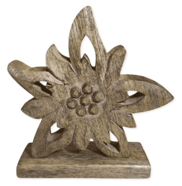 Tischaufsteller Edelweiß